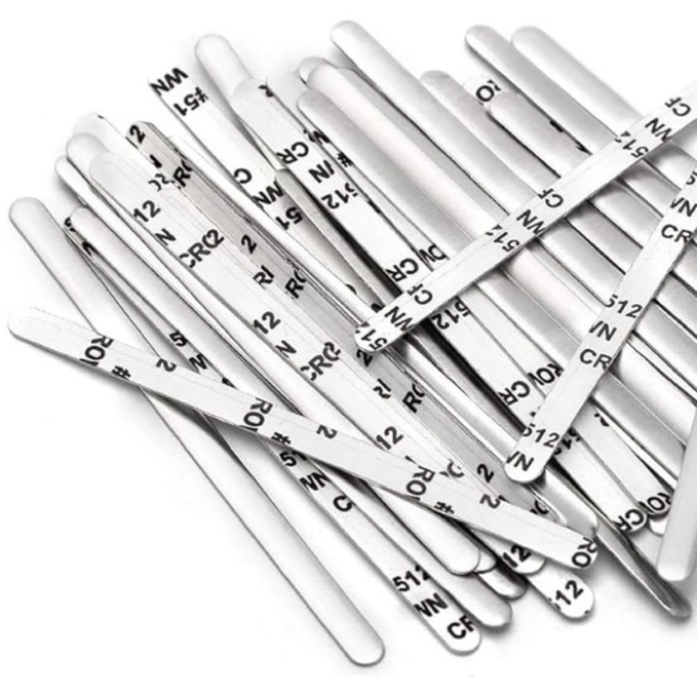 50PCS Adhesive Bendable Aluminum Strips, [New] Many Uses